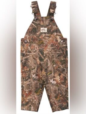 6 month BassPro camo overalls